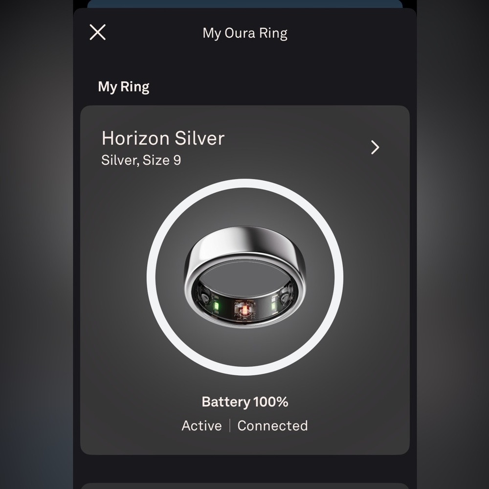 Oura Ring size 9